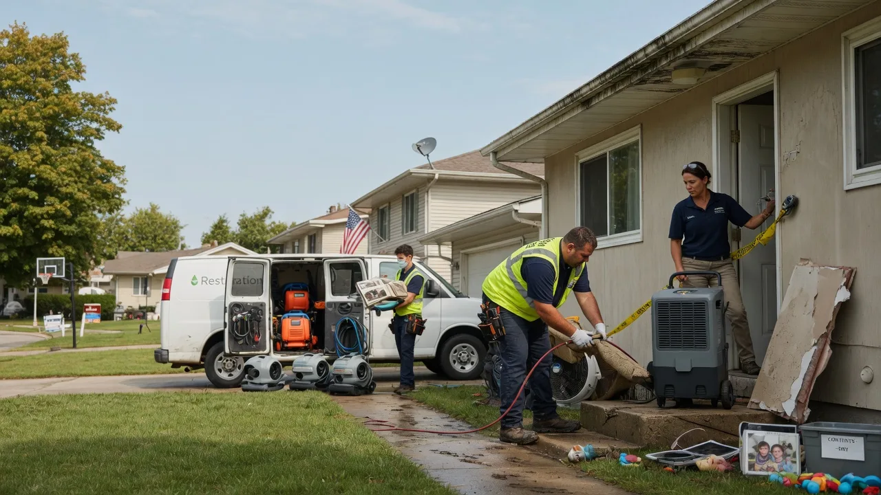 Water Damage Restoration in Shullsburg, WI near me